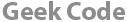 Geek Code